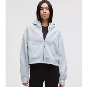 Lululemon Athletica Scuba Oversized Full Zip Hoodie XS/S Powder Light Blue